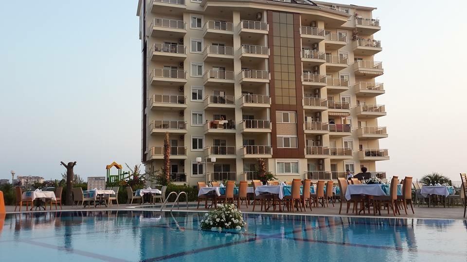 Sea View Studio In Orion Garden Appartement Avsallar Kamer foto