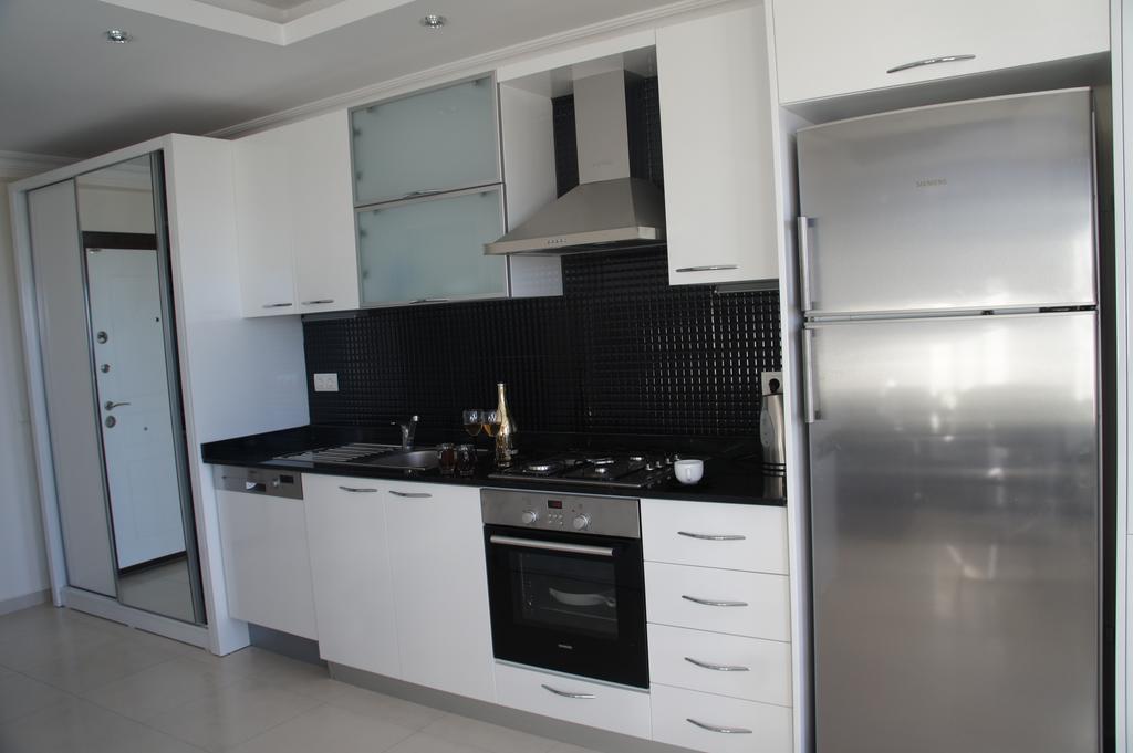 Sea View Studio In Orion Garden Appartement Avsallar Kamer foto